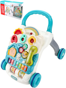 Игровой центр-каталка голубой (свет,звук), (66х11,5х45см) бат 3хАА не в комп. ( Арт. 2007947)