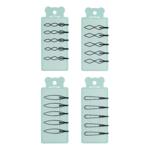 Заколки для волос MESHU, невидимки фигурные, 5шт., 6см, европодвес MS_60627 (10131010/060625/5182243