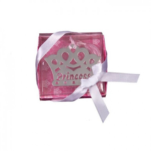 Закладка декоративная для книг Корона, из нержавеющей стали / 6х4,5 арт.44946