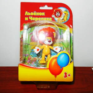 178357   ФИГУРКА /ИГРАЕМ ВМЕСТЕ/ ЛЬВЕНОК НА БЛИСТЕРЕ в кор.48шт