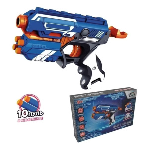 Пистолет Mr Boy MK7036 SOFT STRIKE с безопаст. пулями в кор.