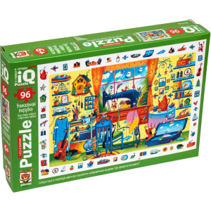 IQ Пазл с развивающей игрой 96 зл. В гостях у портного 6+
