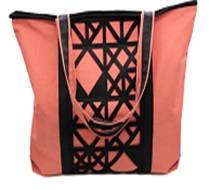 5032 Сумка пляжная  (корал)