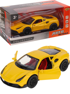 Машинка металл (1:36) 12,2х5,2х3,6см, 3 открывающиеся дверцы, микс, в коробке (Арт. M1523-7A-2)