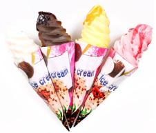 Сквиш /Мороженое/ В ассортименте. Длина до 20 см. В пакете