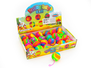 Мяч световой  6,5 см /СПОРТ/ (микс, в шоу-боксе) (арт.G20252)  кратно 24