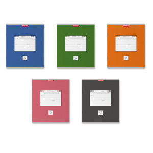 Тетрадь школьная ученическая ErichKrause Optima 3W ассорти, 12 листов, клетка (в плёнке по 10 шт.)