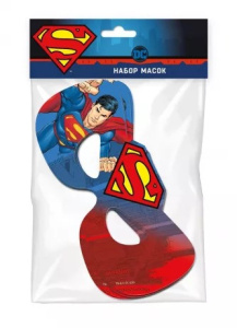 Набор масок Superman, 6 шт