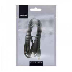 Кабель Smartbuy iK-3112, USB - Type-C, 2A output, 1м, черный iK-3112 black