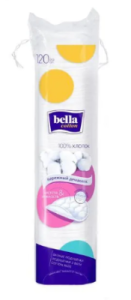 Bella Ватные диски 120шт (22%НДС) с закрытым краем