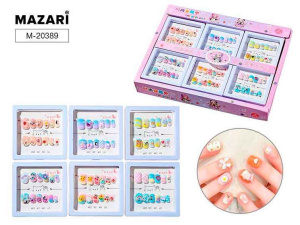 Ногти накладные, 12 шт., коробка / полипропилен