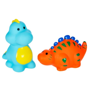 Предметы игрового обихода: для купания в ванной ТМ /Жирафики/: Набор игрушек изображающих животных.