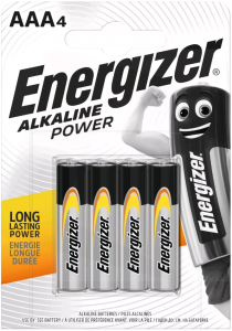 Батарейка Energizer  LR 03  BL-4 /48уп