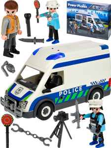 Полицейский  автомобиль, в наборе(свет, звук, 3 АА не в к-те) (арт. Y26934019)