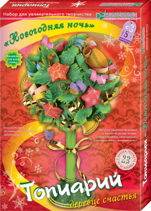 Набор для изготовления топиария /Новогодняя ночь/