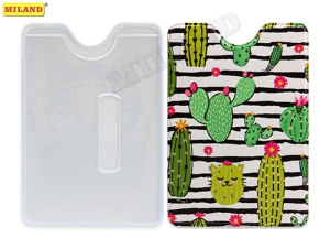 Обложка на проездной Кактусики ПВХ ОП-4632