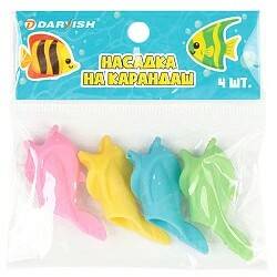 Насадка на карандаш /Darvish/ 4шт/уп (набор)