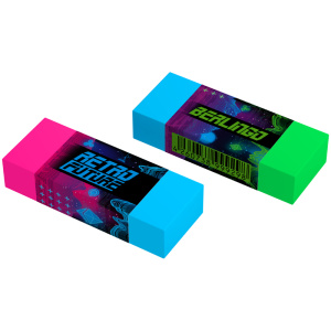 Ластик Berlingo / Retro future/, прямоугольный, 48*18*10мм (10702070/080222/3050573, Китайская Народ