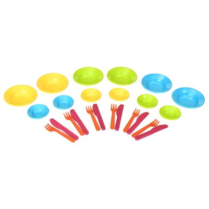 Набор посуды столовый /Своя тарелка/ (в сетке, 24 дет.)