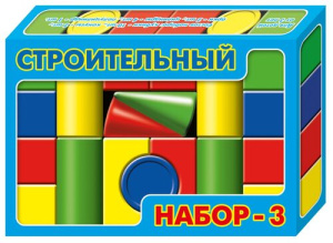 Выдувка. Строительный набор-3, 19 эл (кор.)