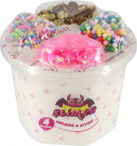 Игрушка в наборе ТМ Slimer /Смешай и играй/ белый 250 мл