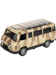 Машинка инерционная свет/звук,12,25х5,3х см,металл,белый, 1:36, 3 открыв. двери)(Арт.M1523-36B-1)