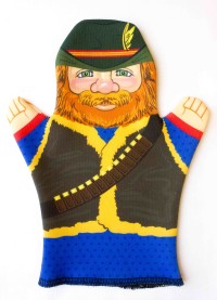 Домашний кукольный театр. Кукла-перчатка /Охотник/