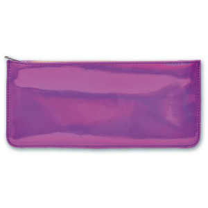 Пенал школьный арт.46413/25 МАЛИНОВЫЙ (без наполнения)