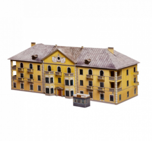 Сталинка. Модель многоквартирного дома