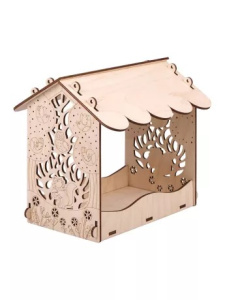 Кормушка ТМ /ON TIME/. Лесная сказка с гравировкой