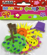 ВЕСЕЛЫЕ ФИГУРКИ /Фигурки-наклейки /Природа/ из EVA