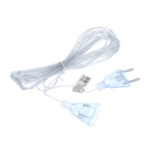 СНОУ БУМ Удлинитель для гирлянд электрических, 6 м, ПВХ, 220В (10702070/050825/5267978, Китайская На