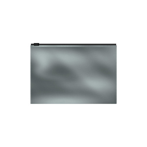 Zip-пакет пластиковый ErichKrause® Glossy Ice Metallic, B5, непрозрачный, серебряный (в пакете по 12