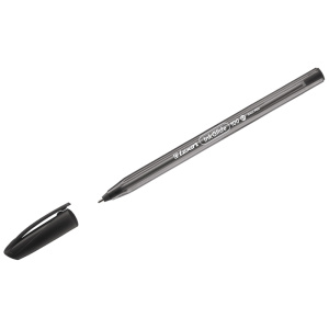 Ручка шариковая Luxor /InkGlide 100 Icy/ черная, 0,7мм, трехгран.