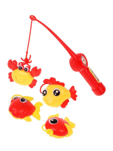 Игровой набор Рыбалка, в комплекте предметов 5шт.