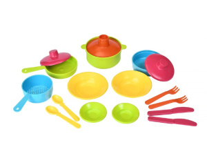 Набор посуды столовый /Щи да каша/ (в сетке, 17 дет.)