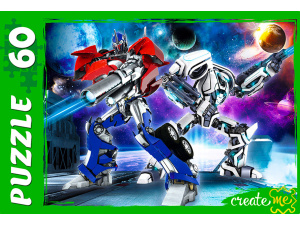 44. ПАЗЛЫ 60 элементов. ТРАНСФОРМЕРЫ ИЗ БУДУЩЕГО (Арт. У60-5916)