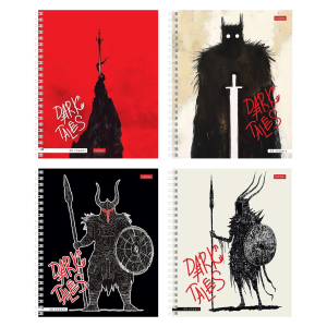 Тетрадь 48л А5ф клетка 60-65г/кв.м перфорация на отрыв на гребне 4 диз.в блоке скругл.углы серия -Da