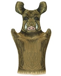 Домашний  кукольный театр. Кукла-перчатка /Кабан/