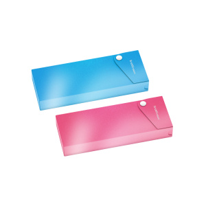 Пенал пластиковый ErichKrause® Glossy Bubble Gum, ассорти (в пакете по 4 шт.)