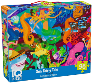 IQ Пазл с развивающей игрой 96 эл. Морская сказка  6+ (new)