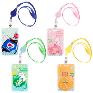 Бейдж на ленте вертикальный