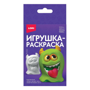 Ир-034 3D Art.Игрушка-раскраска /Монстрик/