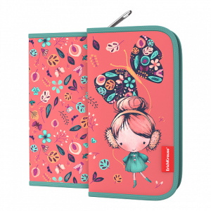 Пенал-книжка без наполнения ErichKrause 110x205x25мм Autumn Walk