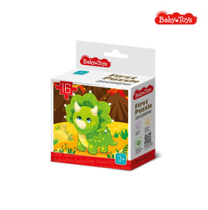 Пазл First Puzzle /Динозаврик/ (16 эл) Baby Toys