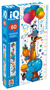 IQ Пазл МАКСИ Ростомер 60 эл. Мой весёлый цирк 4+