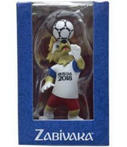 Волк Забивака 9см, в подарочной коробке, FIFA-2018