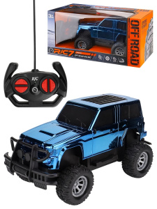 Машинка р/у (24х13х11,5 см, синий,USB,2*AA не в компл, в кор.) (арт.3028706)