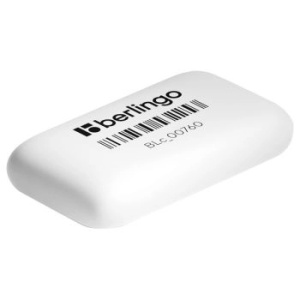 Ластик Berlingo /Eraze 760/, прямоугольный, термопластичная резина, 44*25*9мм