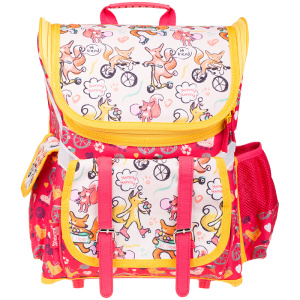 Ранец с наполнением Seventeen Kids /Лисы/ 36*26*17см, 1 отделение, 3 кармана, эргономичная спинка SK